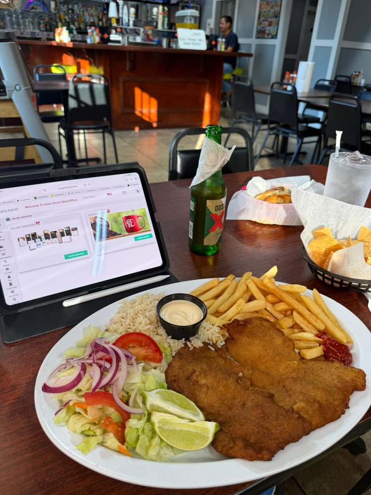 Platillo servido en La Tampi Mex Grill